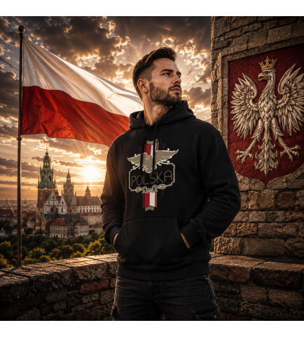 Bluza z kapturem  UKOCHANA OJCZYZNA